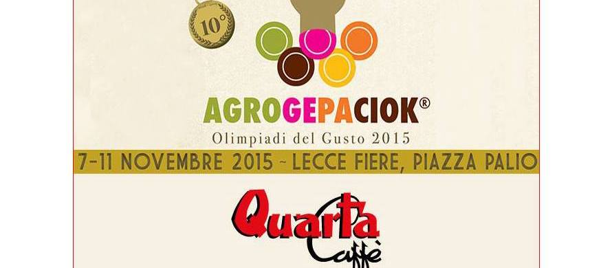QUARTA CAFFE' - Programma collaterale AgroGePaCiok 2015